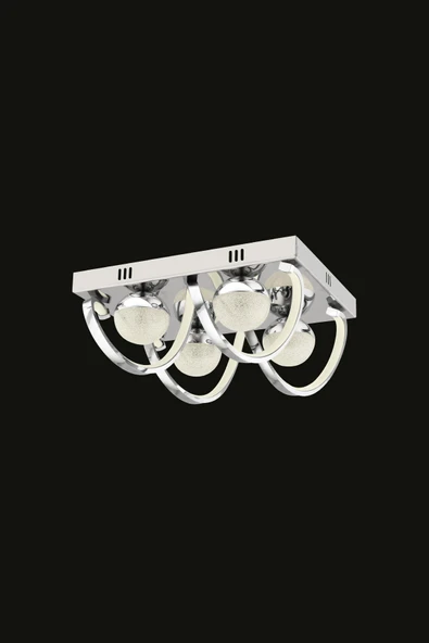 YAKUT 4 TOPLU MODERN PLAFONYER LED AVİZE ürün görseli 1