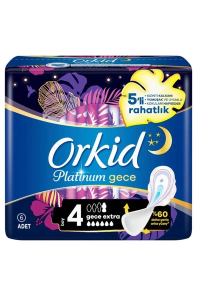 Orkid Platinum Gece Boy 4 6'lı - Resim 2