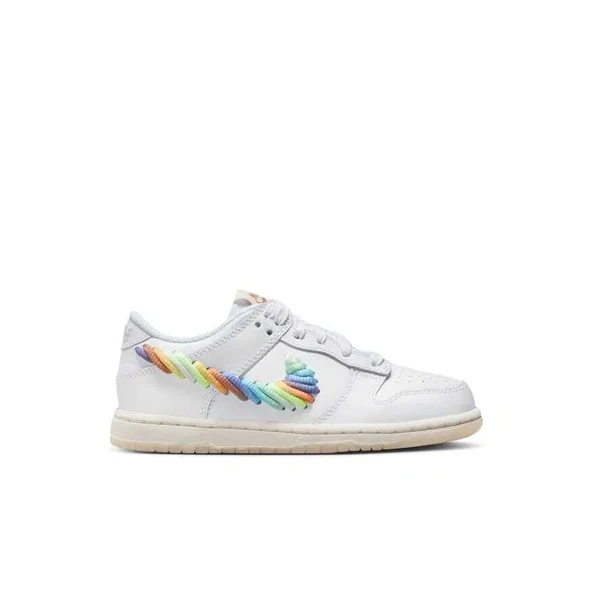 Dunk Low Se Ps Çocuk Sneaker Ayakkabı   FN4862-100 ürün görseli 1