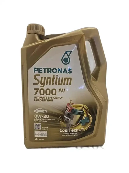 Syntium 7000 AV 0W 20 5 L. İleri Tam Sentetik Motor Yağı Volkswagen - Porsche onaylı ürün görseli 1