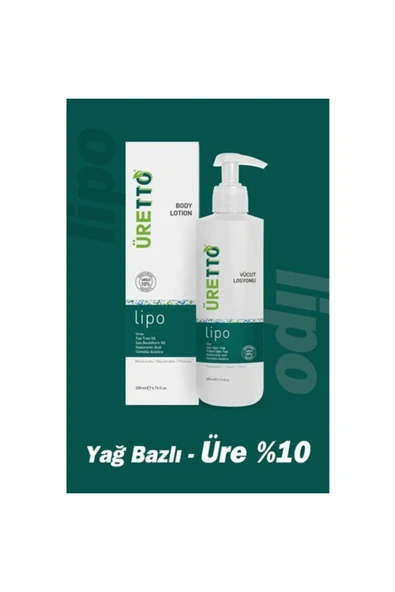 Üretto Lipo Vücut Losyonu 200ml - Resim 2