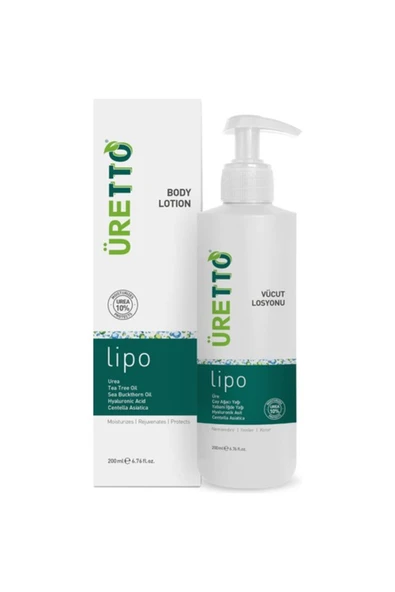 Üretto Lipo Vücut Losyonu 200ml ürün görseli 1