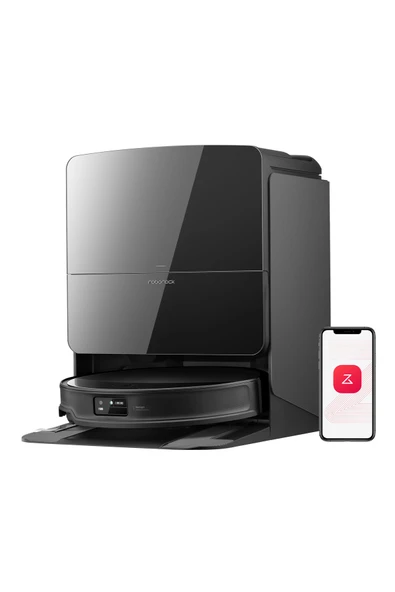 Roborock Saros 10R Smart Robot Vacuum Cleaner Black ürün görseli 1