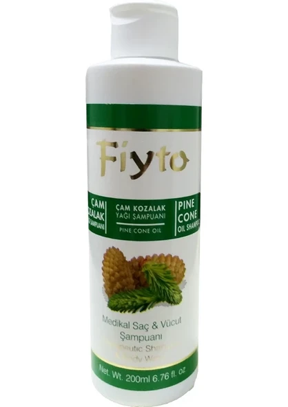 FİYTO ÇAM KOZALAKLI SAÇ ŞAMPUNI 200 ML ürün görseli 1