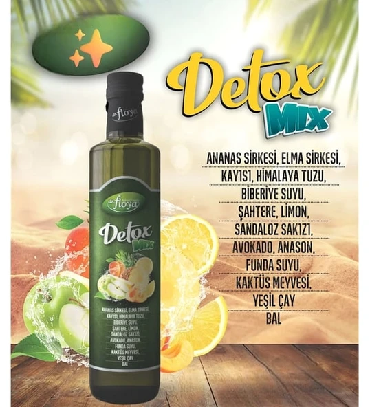 DR.FLOYA DETOX MİX 500 ML ürün görseli 1
