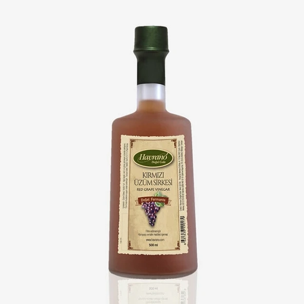 HAVRANO KIRMIZI ÜZÜM SİRKESİ 500 ML ürün görseli 1
