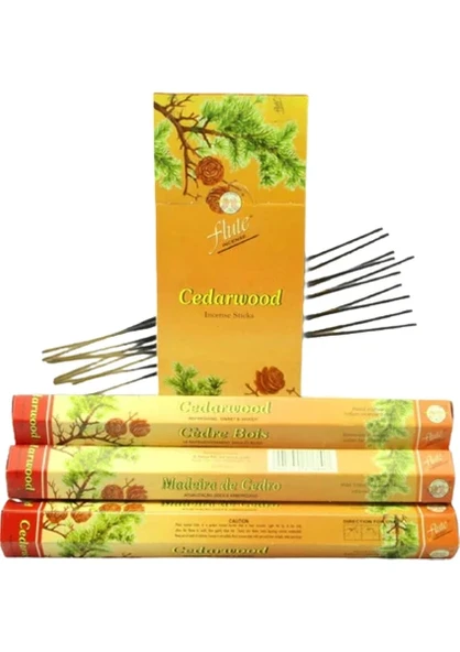 FLUTE SEDİR AĞACI (CEDARWOOD) TÜTSÜ ürün görseli 1