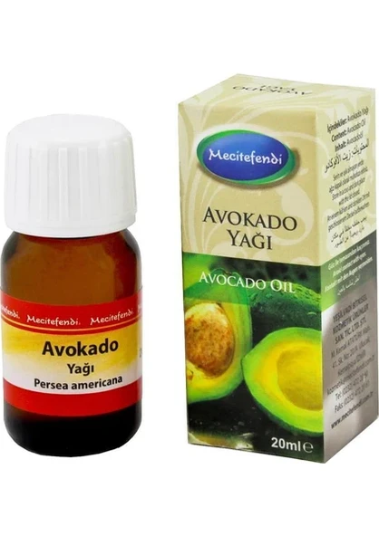 MECİTEFENDİ AVAKADO YAĞI 20ML ürün görseli 1