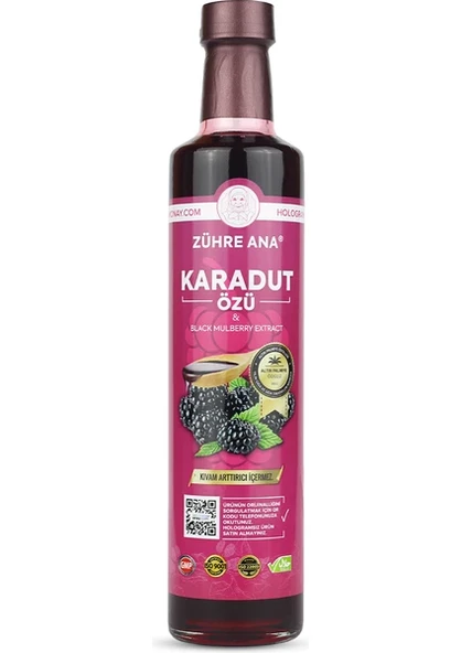 ZÜHRE ANA KARADUT ÖZÜ 670 GR ürün görseli 1