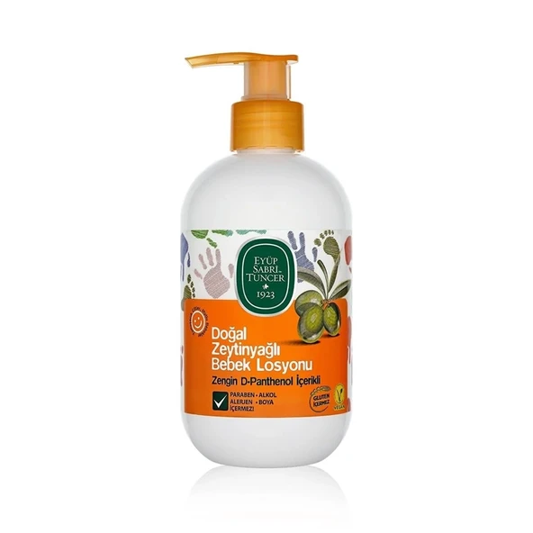 EST DOĞAL ZEYTİNYAĞLI BEBEK LOSYONU 280 ML ürün görseli 1