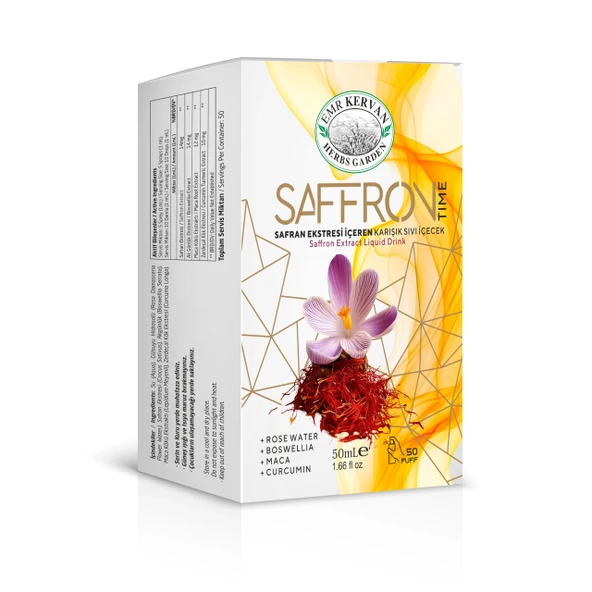 KERVAN HERBS SAFFRON TIME SAFRAN EKTRAKTI 50 ML ürün görseli 1