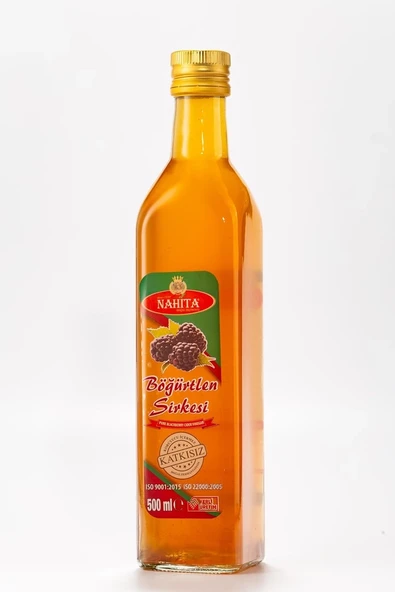 NAHİTA BÖĞÜRTLEN SİRKESİ 500 ML ürün görseli 1