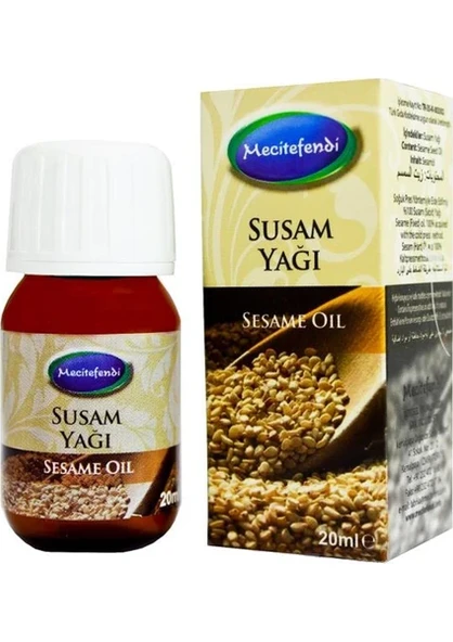 MECİTEFENDİ SUSAM YAĞI 20ML ürün görseli 1