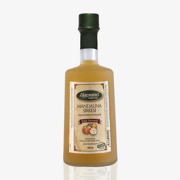 HAVRANO MANDALİNA SİRKESİ 500 ML ürün görseli 1
