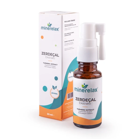 MİNERELAX ZERDEÇAL EKSTRAKTI 20 ML ürün görseli 1