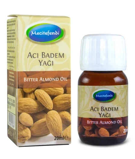 MECİTEFENDİ ACI BADEM YAĞI 20ML ürün görseli 1