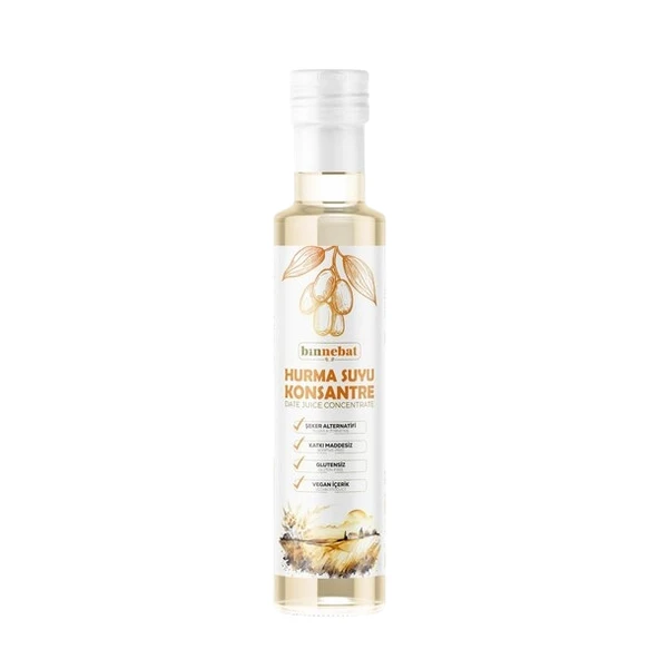 BİNNEBAT HURMA SUYU KONSANTRESİ 250 ML ürün görseli 1