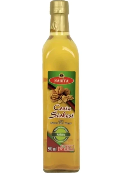 NAHİTA CEVİZ SİRKESİ 500 ML ürün görseli 1