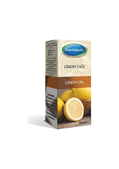 MECİTEFENDİ LİMON YAĞI 20ML ürün görseli 1