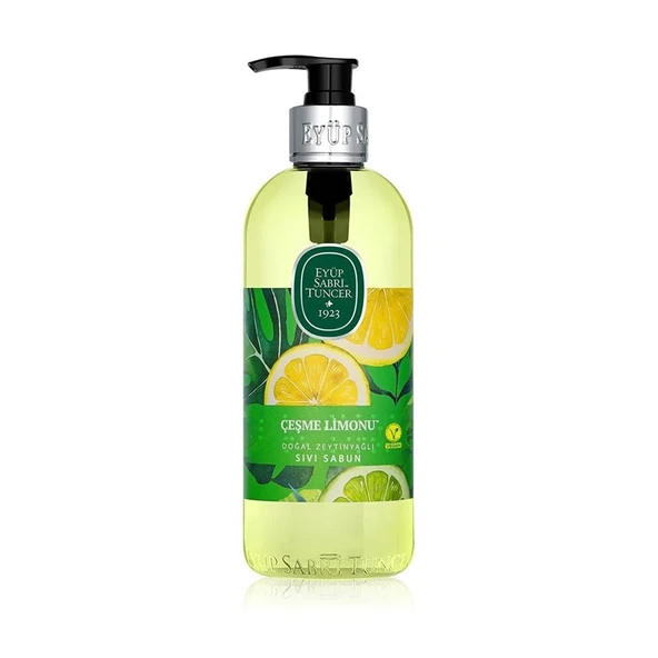 EST DOĞAL ZEYTİNYAĞLI SIVI SABUN ÇEŞME LİMONU 500 ML PET ŞİŞE ürün görseli 1