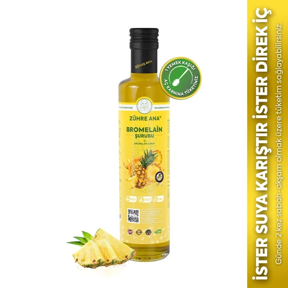 ZÜHRE ANA BROMELAİN ŞURUBU 250 ML ürün görseli 1