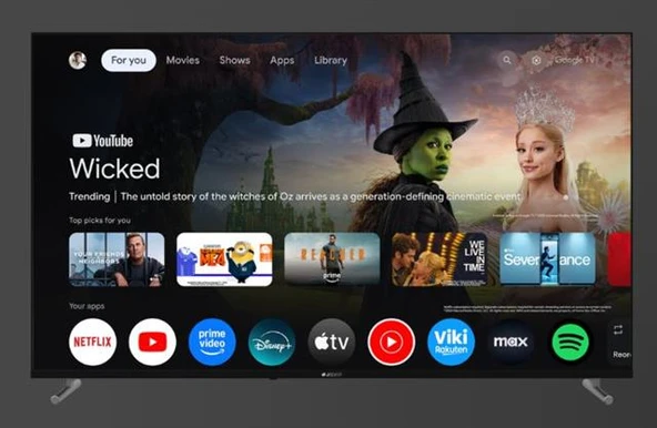 Arçelik 7 Serisi  A 750 C 50/126 cm 4K UHD Google Smart Televizyon ürün görseli 1