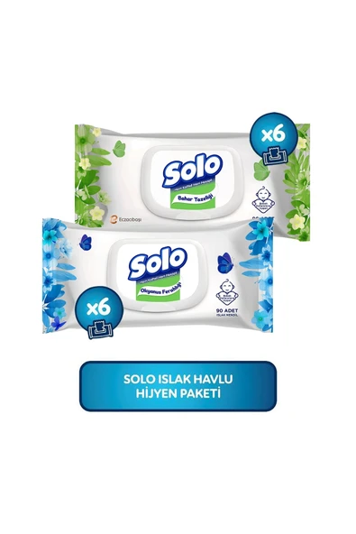 Solo Islak Havlu Hijyen Paketi ürün görseli 1