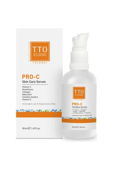 Tto Clinic Pro-C Cilt Bakım Serumu 50ml ürün görseli 1