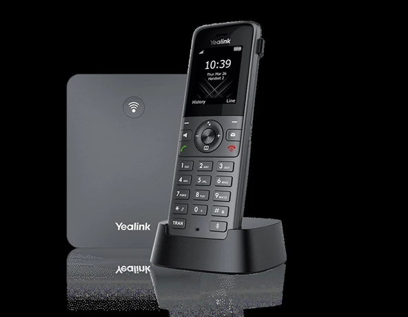 Yealink W73P DECT IP Telefon W73H Kablosuz El Terminali SIP VoIP HD Ses IP Santral Uyumlu ürün görseli 1