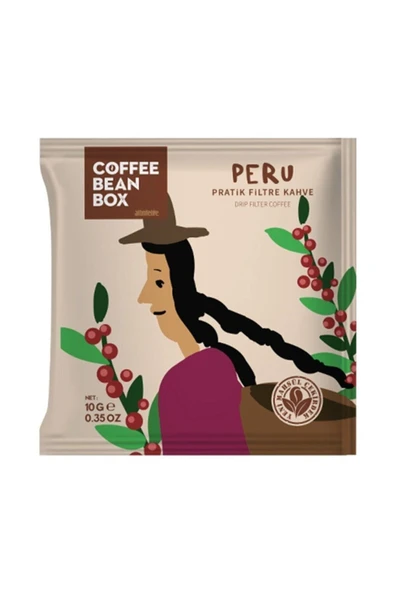 Altıntelve ( 6 Adet ) Coffee Bean Box Peru Filtre Kahve 10 Gr ürün görseli 1