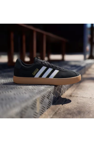 adidas Vl Court 3.0 Erkek Siyah Sneaker Ayakkabı IH4789 ürün görseli 1