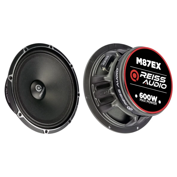 REİSS AUDİO RS-M87EX 20 CM MİDRANGE 600 WAT MAXİMUM 300 WATT RMS POWER ÇİFT FİYATIDIR ürün görseli 1