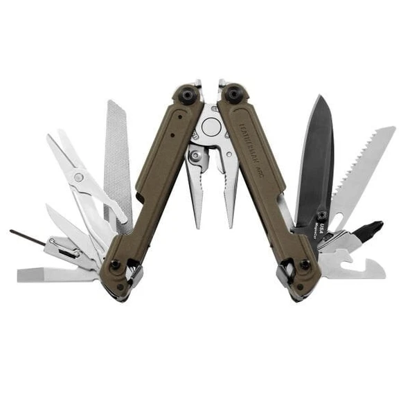 LEATHERMAN ARC TALOS COYOTE RENK ÇOK AMAÇLI MULTİ TOOL - Resim 3