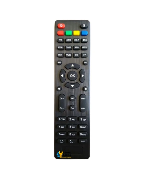 Megasat mini HD Uydu Kumanda ürün görseli 1