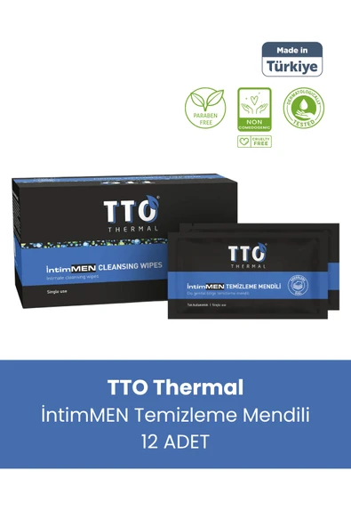 Tto Thermal Intimen Temizleme Mendili 12 Adet ( Kaşıntı, Koku, Mantar, ) ürün görseli 1