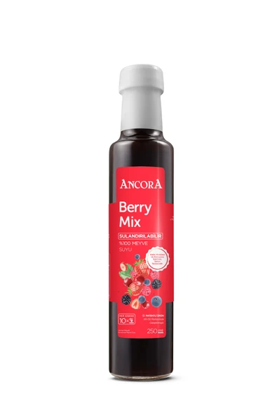 Ancora Sulandırılabilir Meyve Suyu Berry Mix 250 ml ürün görseli 1