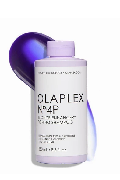 Olaplex Nº.4p Blonde Enhancer Toning Renk Koruyucu & Bağ Güçlendirici Mor Şampuan 250 ml ürün görseli 1