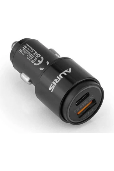 Ars Auris ARS-CR07 45W Pd+Usb Oto Şarj Kafa ürün görseli 1