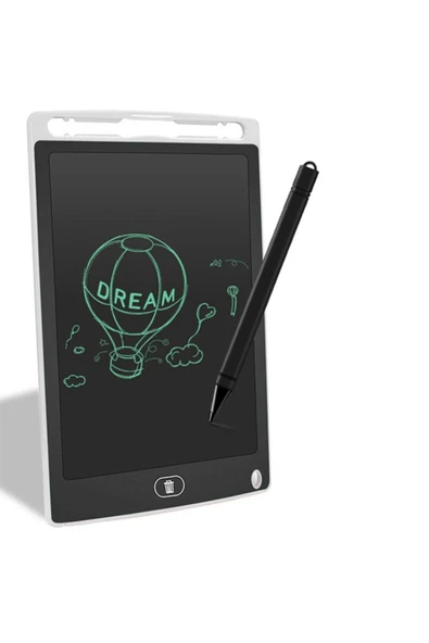 Subzero Tablet Lcd 8.5 Inç Dijital Kalemli Çevre Dostu Çizim Yazı Tahtası Yeşil Renk ürün görseli 1