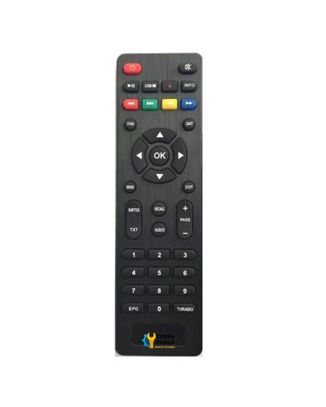 Next Uyumlu Minix HD Black II Uydu Kumanda ürün görseli 1