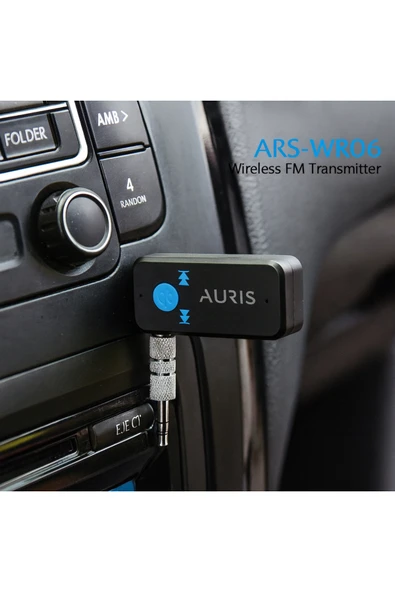 Auris Aux Bluetooth Araç Kiti Wireless Aux Bluetooth Kit - Resim 2