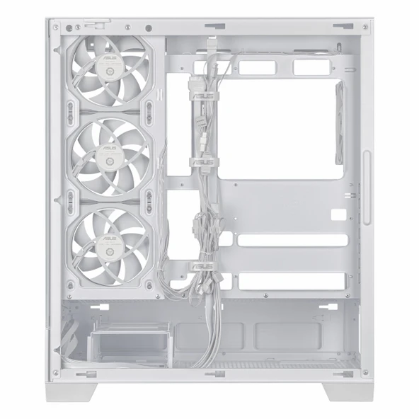 Asus A31 Plus USB 3.2 ARGB ATX Mid Tower Beyaz Kasa - Resim 7