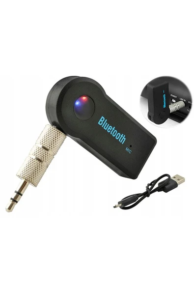 Rowen Aux Bluetooth Araç Kiti Wireless Aux Bluetooth Kit - Resim 2