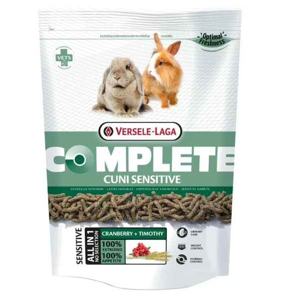 Versele Laga Cuni Sensitive Complete Tam Kemirgen Yemi 500 Gr ürün görseli 1