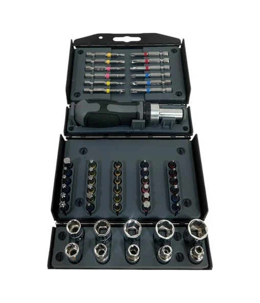 Nttools Bist Uç Ve Lokma Seti 1/4" 53 Parça - Resim 2