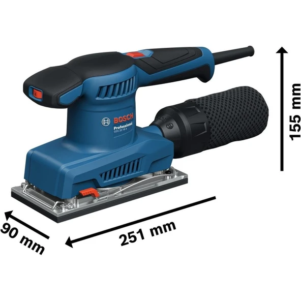 BOSCH GSS 20-18 A TİTREŞİMLİ ZIMPARA - Resim 2