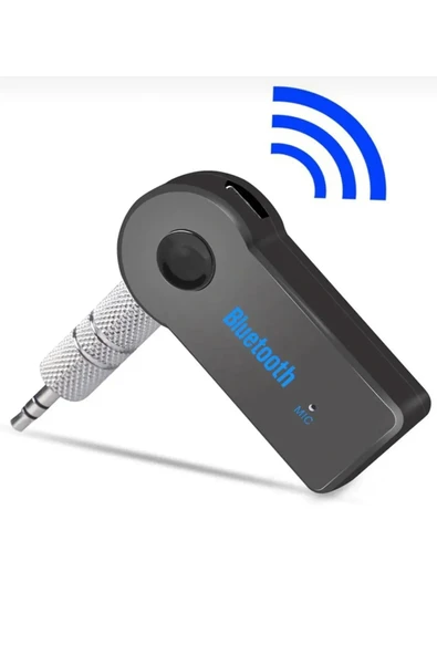 TP Kablosuz Samsung Lg Iphone Bluetooth Aux Araç Kiti Siyah ürün görseli 1