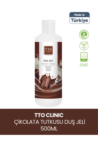 Tto Clinic Duş Jeli Çikolata Tutkusu 500ml ürün görseli 1