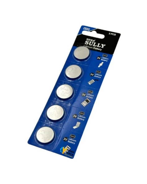 SULLY CR2032 Düğme Pil 5li ürün görseli 1