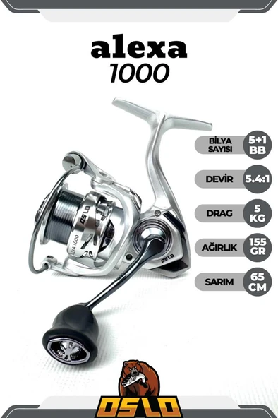 Oslo Alexa 1000 LRF Olta Makinesi ürün görseli 1